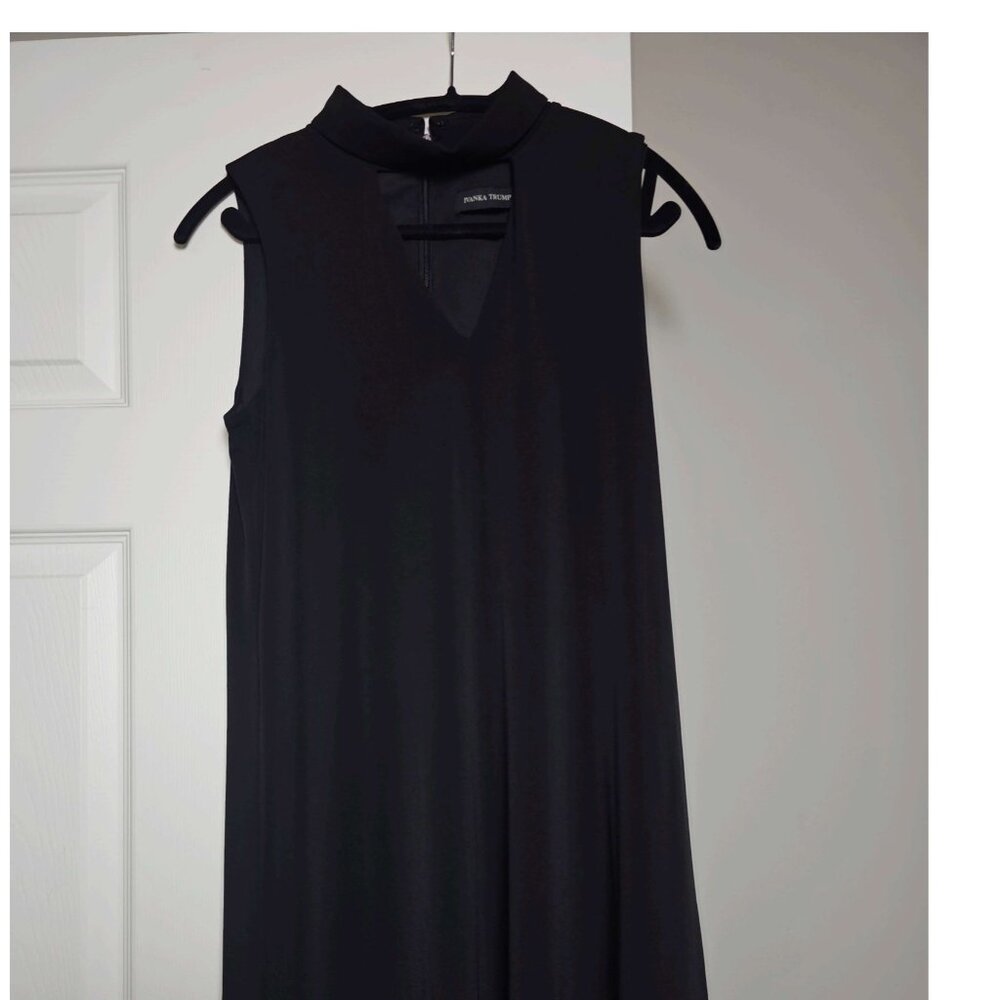 Ivanka Trump Black Sleeveless A-Line Dress – Size S (Brand New)